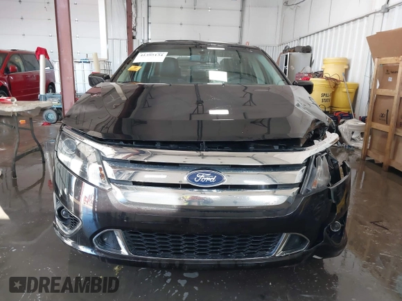 2010 Ford Fusion SPORT with VIN 3FAHP0DC1AR321975, listed as a IAAI auction lot 41395134 with 53,550 mi miles. Bid and sale history available at carsss.com. Image 12.