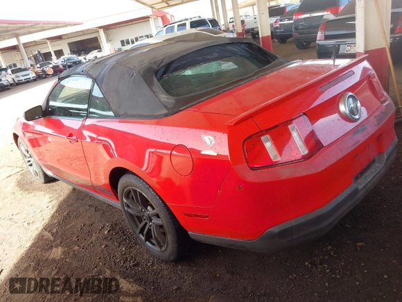 2010 Ford Mustang V6 with VIN 1ZVBP8EN7A5164838, listed as a IAAI auction lot 41929352 with 180,623 mi miles and . Bid and sale history available at carsss.com. Image 3.