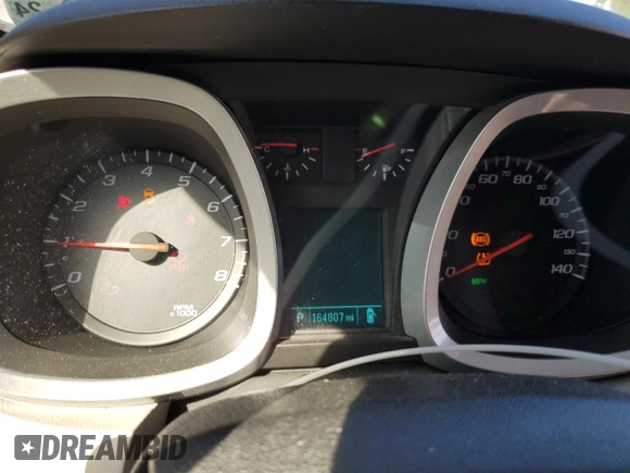 2012 Chevrolet Equinox 2LT z VIN 2GNALPEK5C6142572, wystawiony jako Copart lot #57646905 z przebiegiem 164 807 mil mil oraz Szkoda całkowita • Salvage title. Historia ofert i sprzedaży dostępna na DreamBid. Obrazek 9.