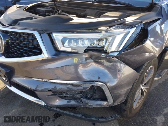 2019 Acura MDX with VIN 5J8YD3H38KL005442, listed as a IAAI auction lot 41542505 with 84,033 mi miles and . Bid and sale history available at DreamBid. Image 6.