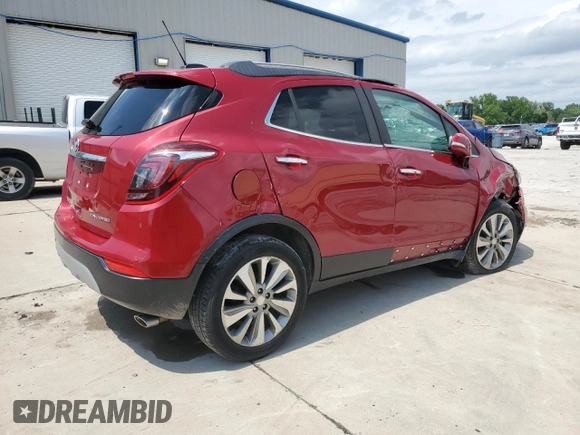 2017 Buick Encore Preferred с VIN KL4CJASB2HB103736, выставлен на аукционе Copart как лот 57473075 с пробегом 126 859 миль миль и Списание • Salvage title. История ставок и продаж доступна на DreamBid. Изображение 3.