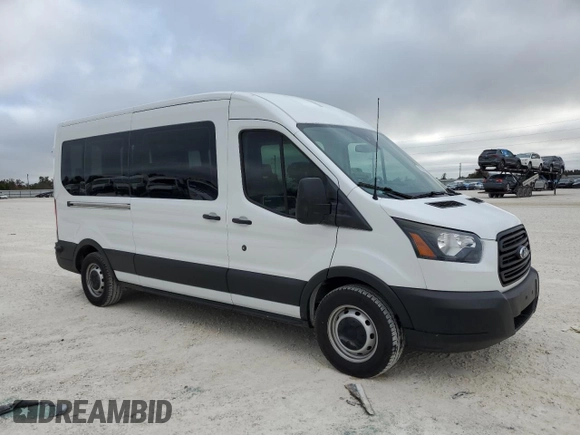 2019 Ford Transit Passenger XL with VIN 1FBAX2CM8KKB47530, listed as a Copart auction lot 77246724 with 3,276 mi miles and Non Repairable. Bid and sale history available at carsss.com. Image 4.