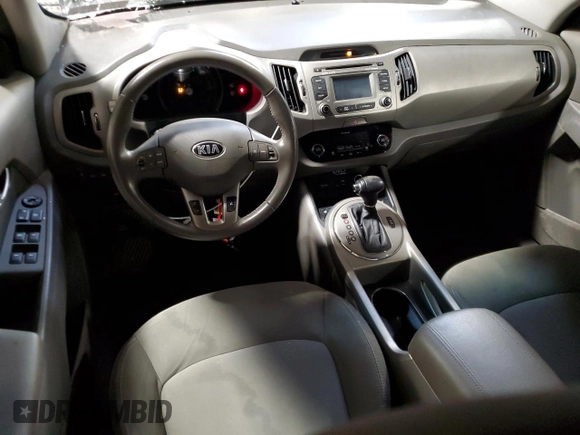 2015 Kia Sportage EX with VIN KNDPCCAC9F7727556, listed as a Copart auction lot 61541565 with Not provided miles and Salvage title. Bid and sale history available at DreamBid. Image 8.