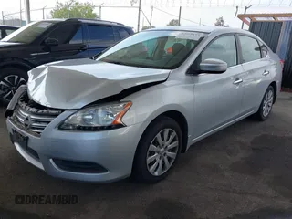 2015 Nissan Sentra SV z VIN 3N1AB7AP9FY319370, wystawiony jako IAAI lot #42098193 z przebiegiem 95 099 mil mil oraz . Historia ofert i sprzedaży dostępna na DreamBid. Obrazek 2.