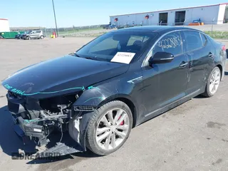 2014 Kia Optima SXL Turbo with VIN 5XXGR4A63EG284325, listed as a IAAI auction lot 42228083 with 139,458 mi miles and . Bid and sale history available at DreamBid. Image 17.
