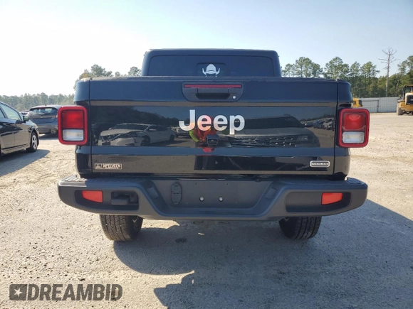 2023 Jeep Gladiator High Altitude with VIN 1C6HJTFG6PL523237, listed as a Copart auction lot 75999734 with 53,363 mi miles and Salvage title. Bid and sale history available at DreamBid. Image 6.
