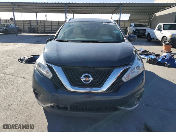 2017 Nissan Murano S with VIN 5N1AZ2MH5HN132087, listed as a Copart auction lot 45608485 with 51,311 mi miles and Salvage Title. Bid and sale history available at carsss.com. Image 5.