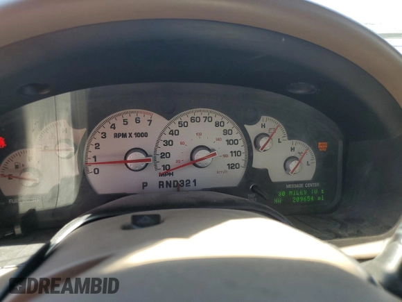 2005 Mercury Mountaineer Convenience with VIN 4M2ZU66E75ZJ02281, listed as a Copart auction lot 56098994 with 209,654 mi miles and Salvage title. Bid and sale history available at DreamBid. Image 9.