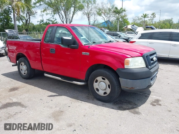 2008 Ford F-150 XL with VIN 1FTRF12258KC12192, listed as a IAAI auction lot 42151455 with 242,218 mi miles and . Bid and sale history available at carsss.com. Image 1.