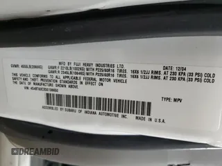 2005 Subaru Baja Turbo z VIN 4S4BT63CX55106650, wystawiony jako Copart lot #52582515 z przebiegiem 215 790 mil mil oraz Tytuł czysty. Historia ofert i sprzedaży dostępna na DreamBid. Obrazek 12.