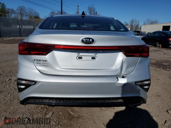 2021 Kia Forte FE with VIN 3KPF24AD2ME270633, listed as a Copart auction lot 51466995 with 30,330 mi miles and Salvage Title. Bid and sale history available at carsss.com. Image 6.