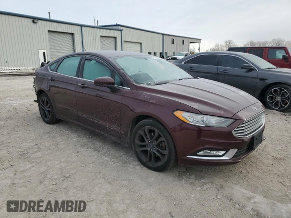 2018 Ford Fusion SE with VIN 3FA6P0H70JR164430, listed as a Copart auction lot 88548065 with 82,261 mi miles and Salvage Title. Bid and sale history available at carsss.com. Image 4.