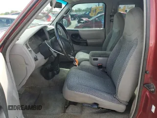 1998 Ford Ranger XL with VIN 1FTZR15UXWPA17399, listed as a Copart auction lot 60555045 with 381,232 mi miles and Salvage title. Bid and sale history available at DreamBid. Image 7.
