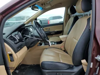 2015 Kia Sedona EX with VIN KNDMC5C17F6022996, listed as a Copart auction lot 50275825 with 142,460 mi miles and Clean Title. Bid and sale history available at carsss.com. Image 7.