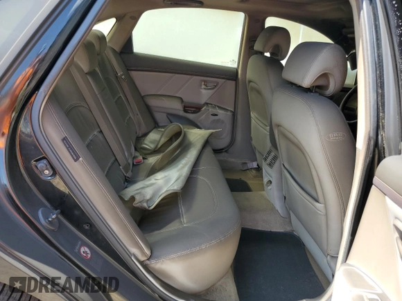 2006 Hyundai Azera SE z VIN KMHFC46F56A035393, wystawiony jako Copart lot #63339195 z przebiegiem Nie podano mil oraz Szkoda całkowita • Salvage title. Historia ofert i sprzedaży dostępna na DreamBid. Obrazek 10.