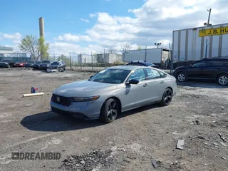 2024 Honda Accord Sport-L with VIN 1HGCY2F79RA065783, listed as a IAAI auction lot 42059481 with 7,390 mi miles and . Bid and sale history available at DreamBid. Image 16.