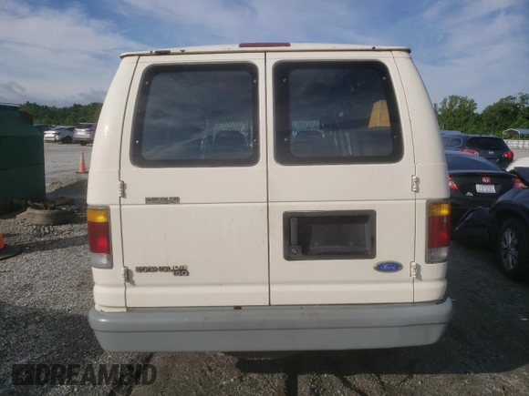 1992 Ford Econoline Cargo with VIN 1FTEE14Y2NHB57650, listed as a Copart auction lot 60258605 with 313,337 mi miles and Salvage title. Bid and sale history available at DreamBid. Image 6.