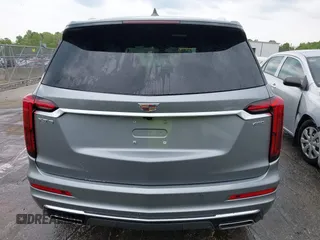 2024 Cadillac XT6 FWD Premium Luxury with VIN 1GYKPCRS0RZ748048, listed as a IAAI auction lot 42043117 with 7,232 mi miles. Bid and sale history available at carsss.com. Image 16.