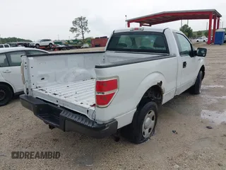 2009 Ford F-150 XL with VIN 1FTRF14W89KC08249, listed as a IAAI auction lot 42284374 with 278,826 mi miles and . Bid and sale history available at DreamBid. Image 4.