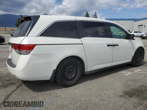 2016 Honda Odyssey LX with VIN 5FNRL5H26GB127106, listed as a Copart auction lot 51369155 with 256,713 mi miles and Salvage Title. Bid and sale history available at DreamBid. Image 3.