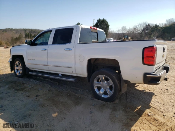 2015 Chevrolet Silverado 1500 LTZ with VIN 3GCPCSEC3FG271496, listed as a Copart auction lot 44698165 with 107,476 mi miles and Salvage Title. Bid and sale history available at carsss.com. Image 2.