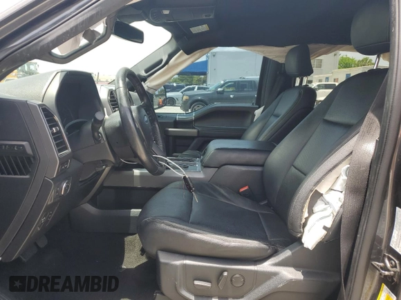 2020 Ford F-150 XL with VIN 1FTEW1CP7LFA91501, listed as a Copart auction lot 60131745 with 35,397 mi miles and Non repairable. Bid and sale history available at DreamBid. Image 7.