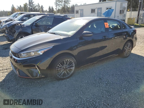 2024 Kia Forte GT-Line with VIN 3KPF54AD3RE756219, listed as a Copart auction lot 74501904 with 0 mi miles and Salvage Title. Bid and sale history available at carsss.com. Image 1.