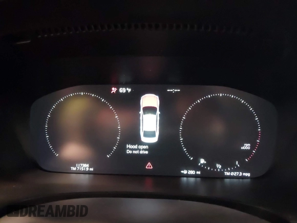 2019 Volvo S90 Momentum with VIN LVY102AK5KP081791, listed as a IAAI auction lot 41632562 with 117,384 mi miles. Bid and sale history available at carsss.com. Image 7.