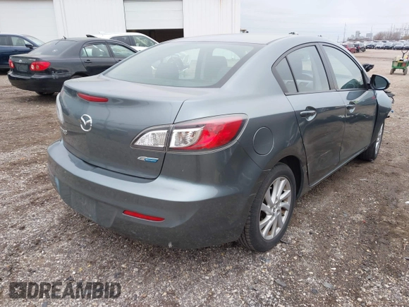 2012 Mazda Mazda3 i Touring with VIN JM1BL1V83C1542258, listed as a IAAI auction lot 41988625 with 94,911 mi miles. Bid and sale history available at carsss.com. Image 4.