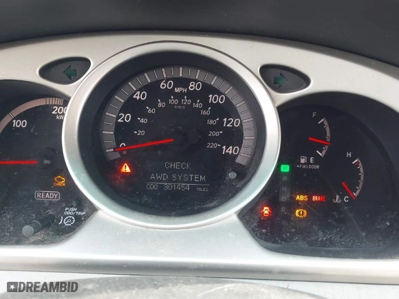 2006 Toyota Highlander Hybrid with VIN JTEEW21A360023378, listed as a IAAI auction lot 41795628 with 301,454 mi miles. Bid and sale history available at carsss.com. Image 7.