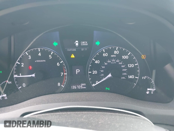 2014 Lexus RX 350 with VIN 2T2ZK1BA9EC139260, listed as a IAAI auction lot 42123955 with 136,709 mi miles and . Bid and sale history available at DreamBid. Image 7.