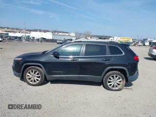 2014 Jeep Cherokee Limited with VIN 1C4PJLDB3EW279196, listed as a IAAI auction lot 41800887 with 114,542 mi miles. Bid and sale history available at carsss.com. Image 14.