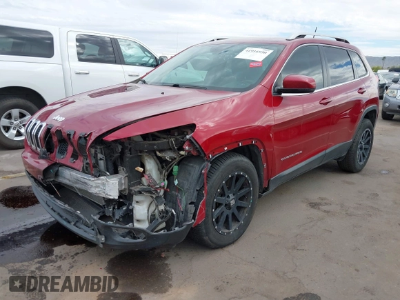 2017 Jeep Cherokee Latitude with VIN 1C4PJLCS1HW669834, listed as a IAAI auction lot 41916950 with 144,596 mi miles and . Bid and sale history available at carsss.com. Image 2.