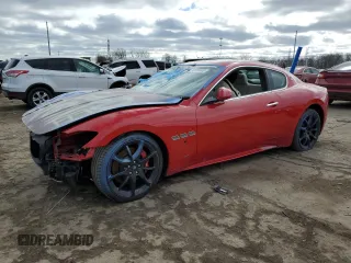 2014 Maserati GranTurismo Sport with VIN ZAM45VLA5E0083111, listed as a Copart auction lot 47728605 with 26,975 mi miles and Salvage Title. Bid and sale history available at carsss.com. Image 1.