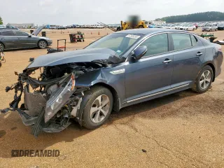 2014 Kia Optima LX with VIN KNAGM4AD0E5070021, listed as a Copart auction lot 57528265 with 89,039 mi miles and Salvage title. Bid and sale history available at DreamBid. Image 1.
