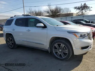 2017 GMC Acadia Denali with VIN 1GKKNPLS4HZ233567, listed as a Copart auction lot 48017195 with 113,623 mi miles and Salvage Title. Bid and sale history available at DreamBid. Image 4.