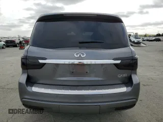2020 Infiniti QX80 Luxe z VIN JN8AZ2NF9L9701773, wystawiony jako Copart lot #53162755 z przebiegiem 80 188 mil mil oraz Szkoda całkowita • Salvage title. Historia ofert i sprzedaży dostępna na DreamBid. Obrazek 6.