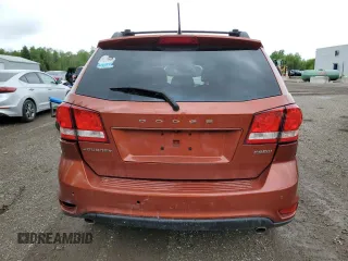 2012 Dodge Journey SXT with VIN 3C4PDCCG8CT243754, listed as a Copart auction lot 58535065 with 176,761 mi miles and Clean title. Bid and sale history available at DreamBid. Image 6.