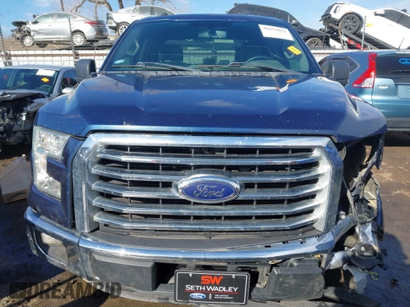 2016 Ford F-150 XL with VIN 1FTEW1CP1GKD15777, listed as a IAAI auction lot 41655022 with 140,534 mi miles and . Bid and sale history available at carsss.com. Image 13.