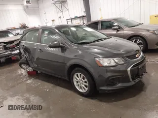 2017 Chevrolet Sonic LT with VIN 1G1JD5SH4H4154328, listed as a IAAI auction lot 41879626 with 86,116 mi miles and . Bid and sale history available at DreamBid. Image 1.