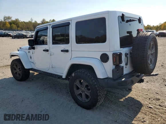 2018 Jeep Wrangler JK Unlimited Sport S with VIN 1C4BJWDG9JL885198, listed as a Copart auction lot 75664394 with 84,117 mi miles and Salvage Title. Bid and sale history available at carsss.com. Image 2.