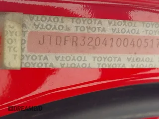 2001 Toyota MR2 z VIN JTDFR320410040517, wystawiony jako IAAI lot #42235478 z przebiegiem 61 511 mil mil oraz . Historia ofert i sprzedaży dostępna na DreamBid. Obrazek 9.