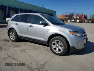 2011 Ford Edge SEL with VIN 2FMDK3JCXBBB25719, listed as a Copart auction lot 50711615 with 371,661 mi miles and Clean Title. Bid and sale history available at carsss.com. Image 4.