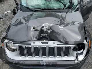 2016 Jeep Renegade Limited with VIN ZACCJBDT0GPD74512, listed as a Copart auction lot 57263705 with Not provided miles and Salvage title. Bid and sale history available at DreamBid. Image 12.