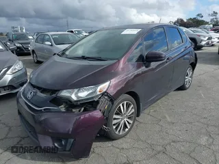 2015 Honda Fit EX-L with VIN 3HGGK5H89FM758572, listed as a IAAI auction lot 41784414 with 97,707 mi miles. Bid and sale history available at carsss.com. Image 2.
