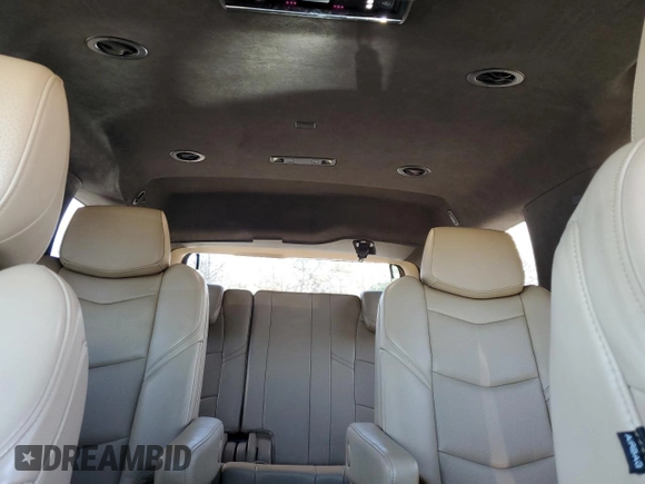2018 Cadillac Escalade Platinum z VIN 1GYS4DKJ4JR376654, wystawiony jako Copart lot #57329564 z przebiegiem 38 172 mil mil oraz Szkoda całkowita • Salvage title. Historia ofert i sprzedaży dostępna na DreamBid. Obrazek 10.