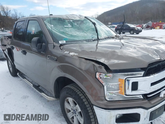 2018 Ford F-150 XL with VIN 1FTEW1EB6JFC63953, listed as a IAAI auction lot 41304091 with 74,636 mi miles. Bid and sale history available at carsss.com. Image 6.