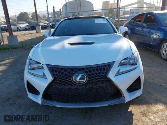 2016 Lexus RC F with VIN JTHHP5BC8G5005607, listed as a IAAI auction lot 41361242 with 99,817 mi miles. Bid and sale history available at carsss.com. Image 12.
