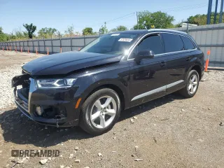 2018 Audi Q7 Premium with VIN WA1AHAF75JD012981, listed as a Copart auction lot 57329655 with 163,870 mi miles and Clean title. Bid and sale history available at DreamBid. Image 1.