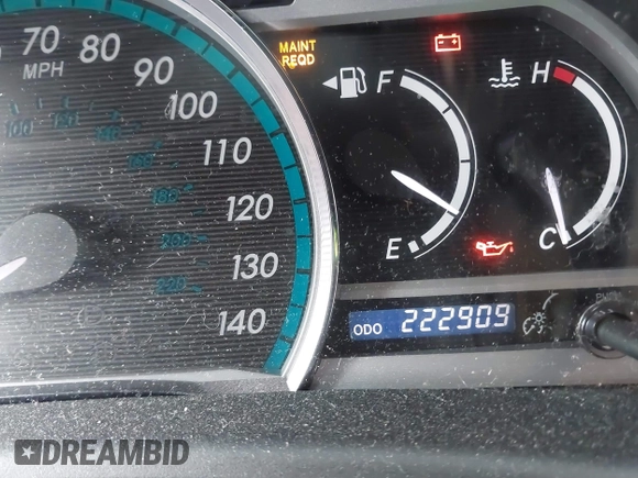 2009 Toyota Venza with VIN 4T3ZE11A79U011110, listed as a IAAI auction lot 41412493 with 222,909 mi miles and . Bid and sale history available at carsss.com. Image 7.